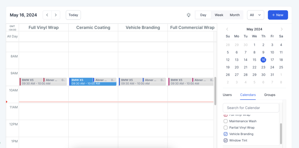Mobile Detailing CRM